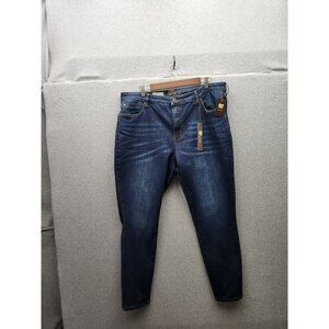 Kut From The Kloth VIV Toothpick Skinny Jeans 26W Dark Wash Denim Womens Plus Si